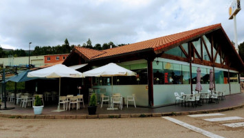 Cafeteria Altapeña Station, Gasoline Station And outside