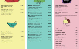 Pizzeria La Tortuga menu