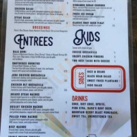 Del Sur Taqueria Cantina menu