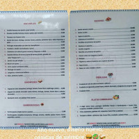 El Portegao menu