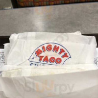 Mighty Taco food