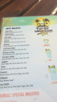 Tipsy Hammock Bar Restaurant menu