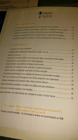 Santa Luzía Espazio Gastronómico menu