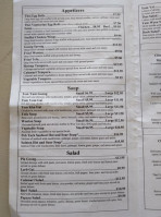 Thai Kitchen menu