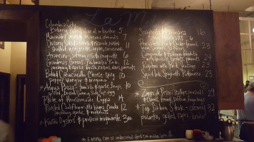 La Medusa menu