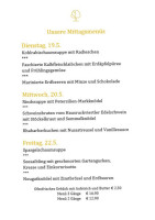 Landgasthof WaldschÄnke menu