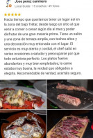 El Rincón De Nadie food