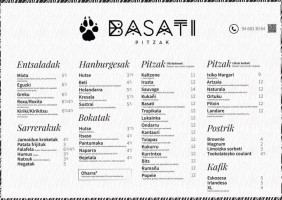 Basati menu