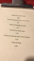 Bitacora menu