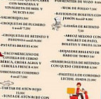 La Fabrica Benalup menu