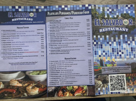 El Salvador menu