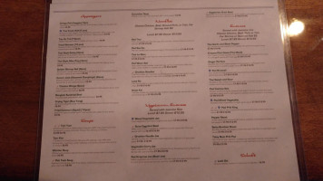 Esann Thai menu