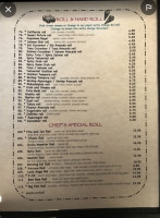 Aki Sushi menu