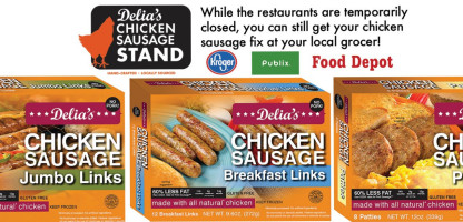 Delia's Chicken Sausage Stand- Westside food