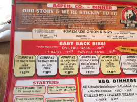 Hickory House menu