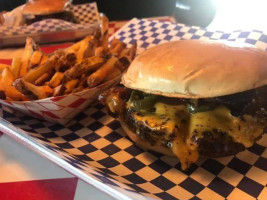 Meteor Hamburgers Richardson, Tx food