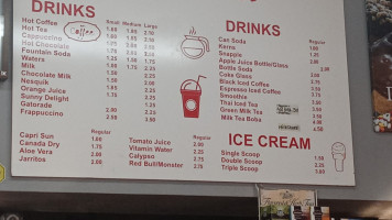 Idonuts menu