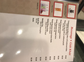 Pho Nguyen menu