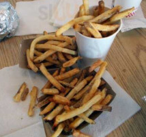 Five Guys Burgers Fries food