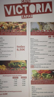 Taperia Victoria menu