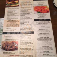 Lukity's Country Inn menu