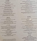 Bridgehouse Lodge menu