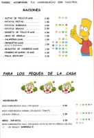 Homer Burger food