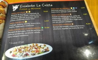 Pizzeria La Coleta food