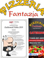 Pizzeria Fantazja food