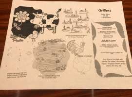 Grillerz menu