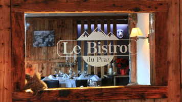 Le Bistrot du Praz food