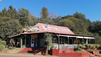 Scott's Cafe Home Of Woodsluck Distillery outside