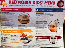 Red Robin Gourmet Burgers And Brews food