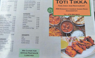 Toti Tikka Amanzimtoti food