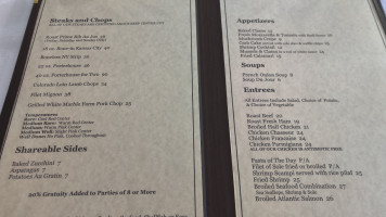 Buckley's And Catering menu