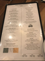 Gleason's Tavern menu