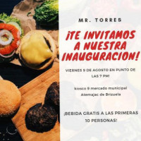 Mr. Torres menu