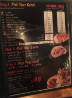 Hook Reel Cajun Seafood Restaurant Bar menu