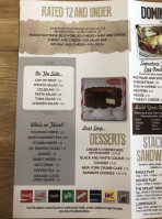 Dominic's Deli menu