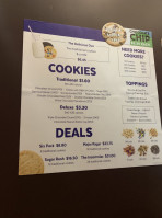 Insomnia Cookies menu