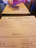 The Back 40 Gastropub food