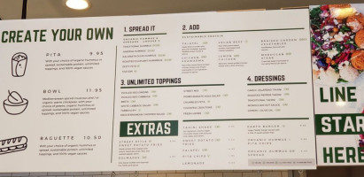 Hummus Republic menu