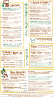 Chuy's menu