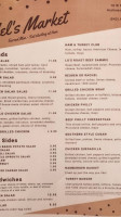 Mel's Market menu