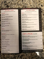 Reharu Sushi menu