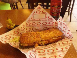 Quiznos Sub food