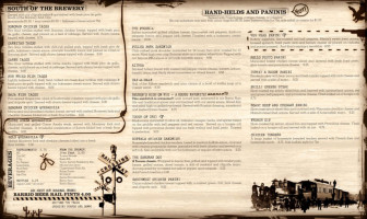 Barrio Brewing Co. menu