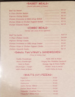 Hunters Den menu