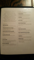 Wild Leek Food Juice menu