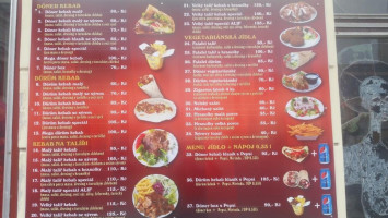 Kebab House menu